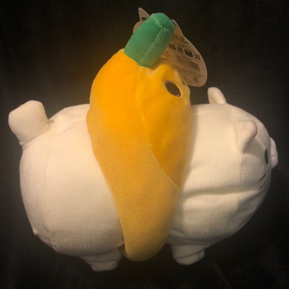 Pumpkin Cat Halloween Plush - Picture 6 of 8